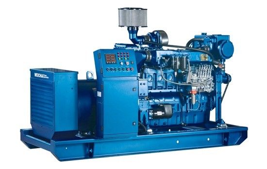 Generadores diesel marinos de la serie YZ-WHM6160 con método de arranque eléctrico